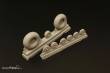 Brengun BRL72207 - DH 98 Mosquito wheels block thread