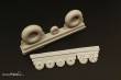 Brengun BRL72207 - DH 98 Mosquito wheels block thread