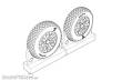 Brengun BRL72217 - F4U Corsair Diamond Thread Wheels set