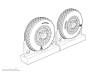 Brengun BRL72218 - F4U Corsair Block Thread Wheels set