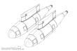 Brengun BRL72223 - Refueling pod KC-130J (2pcs)
