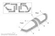 Brengun BRL48146 - DG-1000S Glider Canopy mask (BRENGUN kit)
