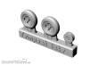 Brengun BRL72261 - Hawker Tempest Mk.V wheels LATE