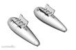 Brengun BRL72270 - US 110 gal drop tank (2pcs)