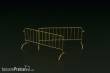 Hauler HLR87213 - Mobile barriers (6pcs)