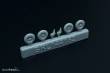 Brengun BRL144182 - Messerschmitt Bf-109 A-F wheels set (2 sets)