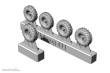 Hauler HLR87221 - MB Unimog 411 wheels