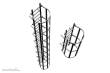 Hauler HTT120091 - Safety cage ladders