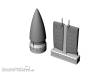 Brengun BRL72278 - MiG-29A Radome and closed upper jet intakes (Italeri kit)
