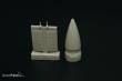 Brengun BRL72278 - MiG-29A Radome and closed upper jet intakes (Italeri kit)