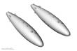 Brengun BRL72282 - 150 gal fuel droptank USN/USMC WWII/Korean war