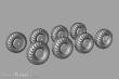 Hauler HLH72148 - Wheels for 9K714 OKA (SS-23 Spider) for Hobby Boss
