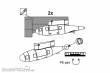 Brengun BRL144200 - Refueling pod KC-130J (2pcs)