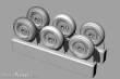 Brengun BRL32054 - Spitfire 5 spoke wheels set (3 types of tires)