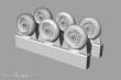 Brengun BRL32055 - Spitfire 3 spoke wheels set (3 types of tires)