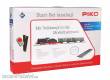 Piko 57112 - Start-Set mit Bettung Personenzug Dampflok mit Tender