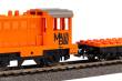 Piko 57143 - Start-Set mit Bettung Güterzug mit Klemmbausteine-Wagen R/C