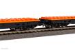 Piko 57143 - Start-Set mit Bettung Güterzug mit Klemmbausteine-Wagen R/C