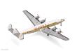 Herpa 573023 - Alaska Airlines Lockheed L-1649A Starliner