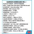 Cobi 5762 - Hawker Hurricane (No.302 Sqn.RAF)