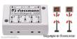 Viessmann 5801 - N Andreaskreuze, 2 Stück mit Blinkelektronik