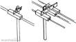 Weinert 5805 - Rollenhalter einfach und dreifach (TT)