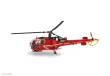 Herpa 580847 - Sécurité Civile Sud Aviation SA 316 Alouette III - GHSC Base Chamonix / Musée de lAir et de lEspace