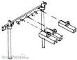 Weinert 5814 - Rollenhalter mit Einzelhauben (TT)