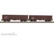 Piko 58237 - 2er Set Offene Güterwagen Eaos RCW VI mit Sandladung