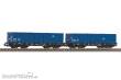 Piko 58260 - 2er Set Hochbordwagen 401Zk PKP Cargo VI