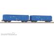 Piko 58271 - 2er Set Großraumgüterwagen 401Ka PKP VI