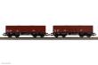 Piko 58272 - 2er Set offener Güterwagen 401zk PKP VI