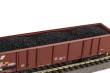 Piko 58287 - 2er Set Offene Güterwagen Eaos FS V mit Kohleladung