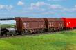 Piko 58294 - 2er Set Teleskophaubenwagen DB IV