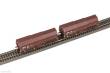 Piko 58294 - 2er Set Teleskophaubenwagen DB IV