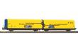 Piko 58298 - 2-er Set Himrrs44 Transwaggon VI mit Graffiti blau/gelb (PSSH)