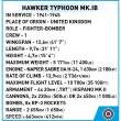 Cobi 5864 - Hawker Typhoon Mk.1B