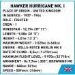 Cobi 5866 - Hawker Hurricane Mk.1
