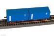 Piko 58755 - Containertragwagen FS IV 2x20 Container