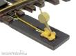 Heyn 5901 - Weichenstellhebel Feldbahn für Spur-G-Weiche, Rautenmuster