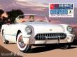 Round2 591244 - 1/25 1953 Chevy Corvette, USPS Stamp Series