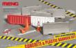 MENG-Model SPS-012 - 1:35 Concrete & plastic barrier set
