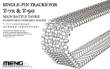 MENG-Model SPS-029 - 1:35 Single-Pin Tracks for T-72 & T-90 Main Battle Tanks(Cement-Free workable