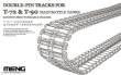 MENG-Model SPS-030 - Double-Pin Tracks for T-72 & T-90 Main Battle Tanks(Cement-Free Worka