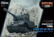 MENG-Model WWT-015 - German Heavy Tank Tiger (P) (Cartoon Mod