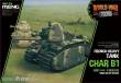 MENG-Model WWT-016 - French Heavy Tank Char B1 (Cartoon Model)