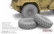 MENG-Model SPS-075 - 1:35 Russian K-4386 Typhoon-VDV Armored Vehicle Sagged Wheel Set (RESIN)