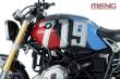 MENG-Model MT-003t - 1:9 BMW R nineT Option 719 Mars Red/CosmicBlue (Pre-colored Edition)