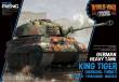 MENG-Model WWT-021 - German Heavy Tank King Tiger (Henschel Turret) (CARTOON MODEL)