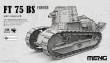 MENG-Model TS-059 - French FT 75 BS (incl. resin parts)